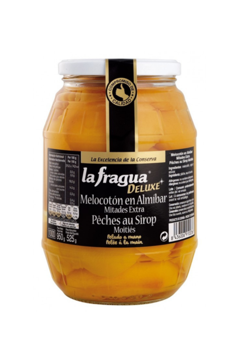 Peach Halves in Syrup  - Extra Large Jar - 950 g